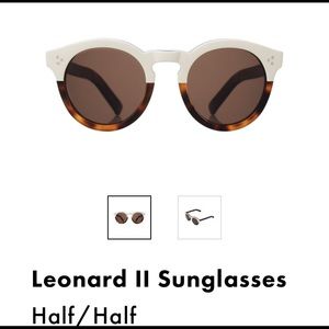 Illesteva Leonard II Mirror Lenses! Cream/Havana